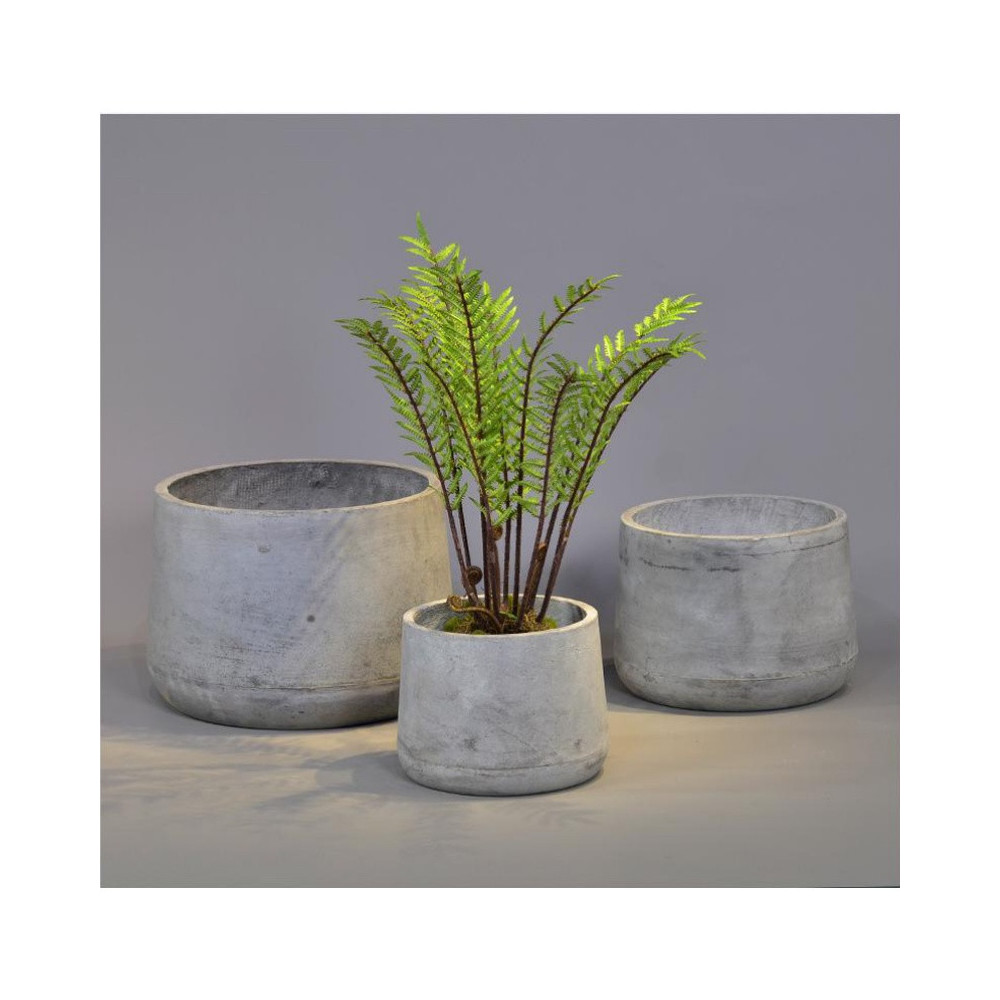 Concrete Cylinder Planter - FCLY-YD1010
