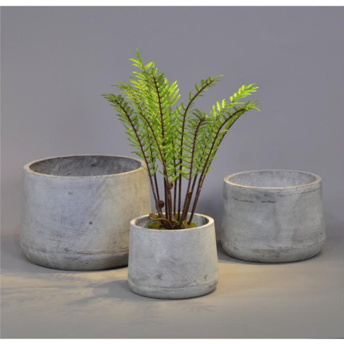 Concrete Cylinder Planter - FCLY-YD1010