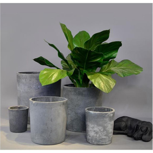 Cylindrical Cement Planter - FCLY-YD1017