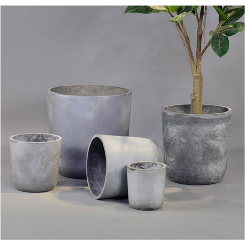 Cylindrical Cement Planter - FCLY-YD1017