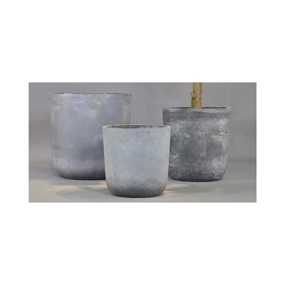 Cylindrical Cement Planter - FCLY-YD1017