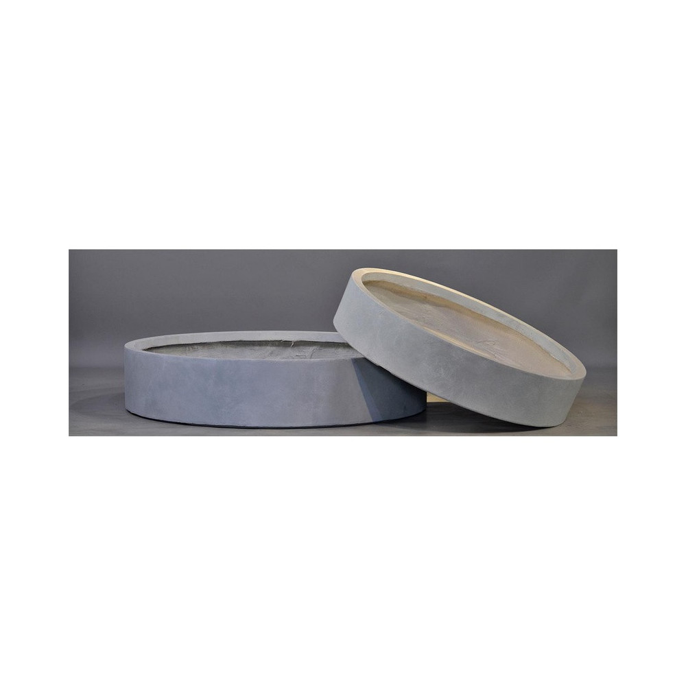 Low Round Cement Planter - XMYYH-GA30-2345