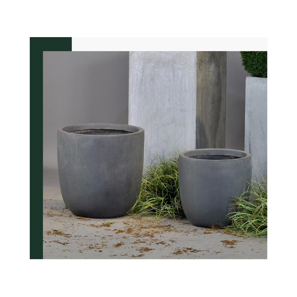 Tall Rounded Cement Planter - XMYYH-GAP1010