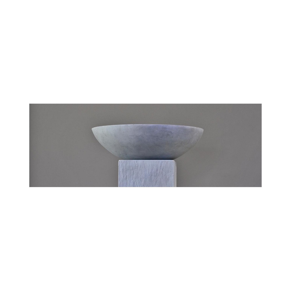Bowl Pedestal Cement Planter - GA30-247