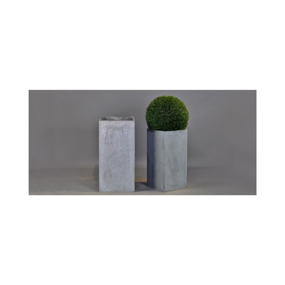 Tall Square Cement Planter - FCLY-YD4005