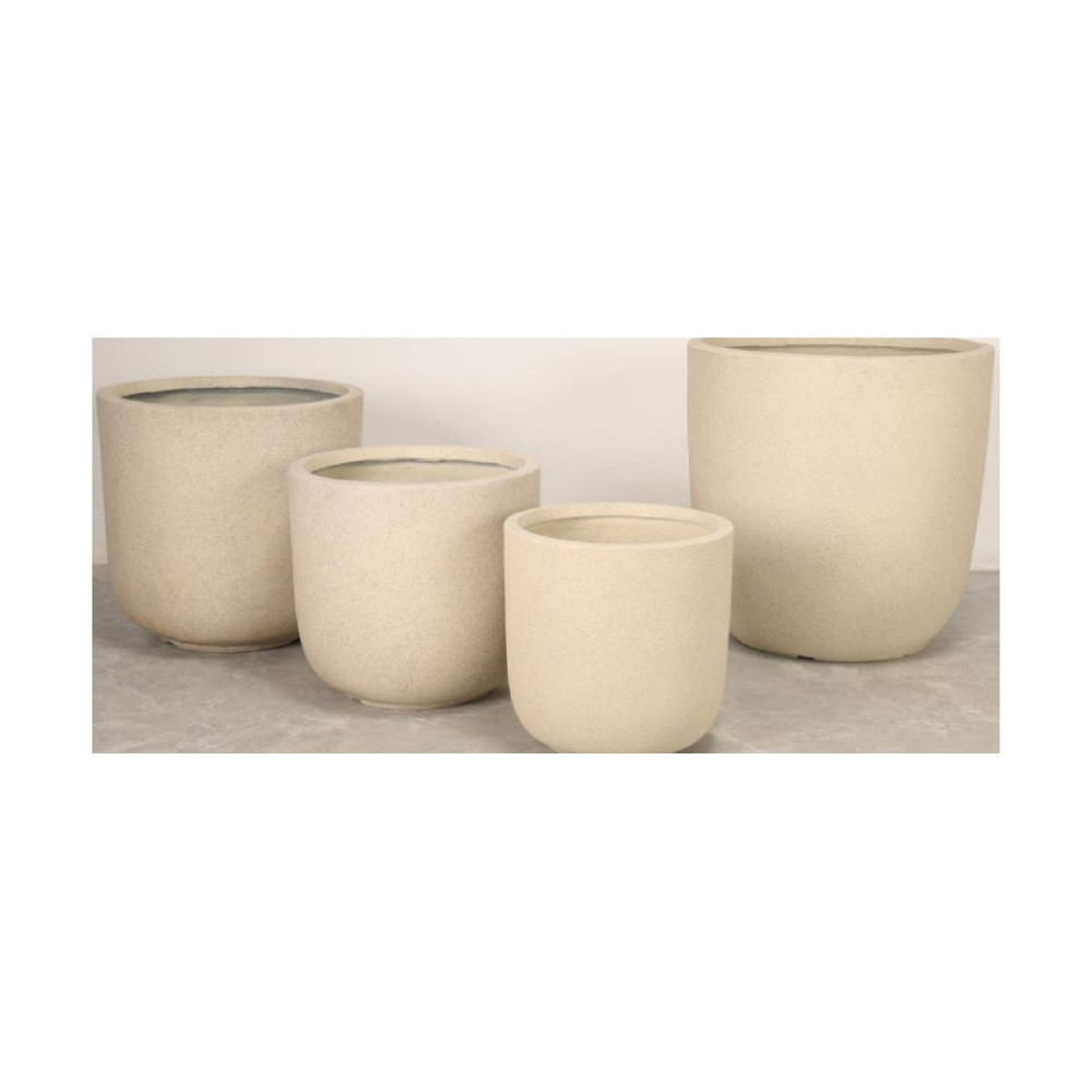Classic Tall Cement Pot | NF25-373069-A+