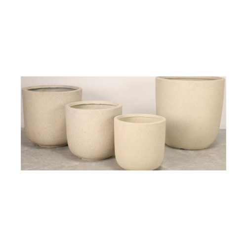 Classic Tall Cement Pot | NF25-373069-A+