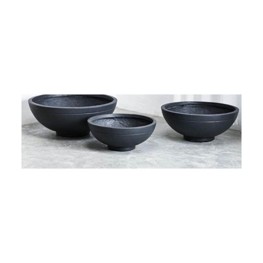 Wide Bowl Cement Pot | NF26-373003-A