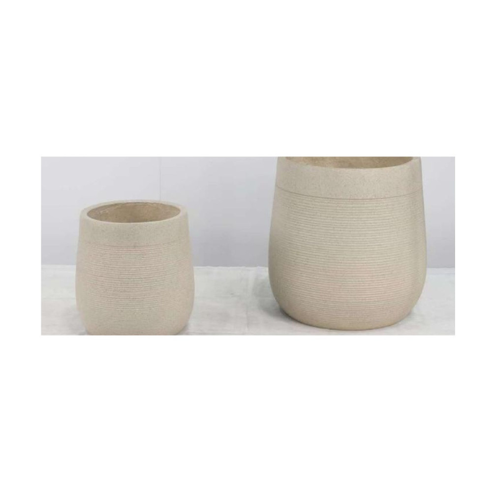 Fine-Line Cement Pot | NF25-373012-A