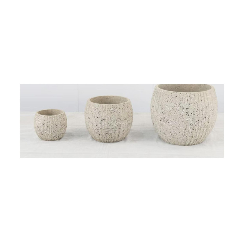 Speckled Cement Pot | NF25-373003-A
