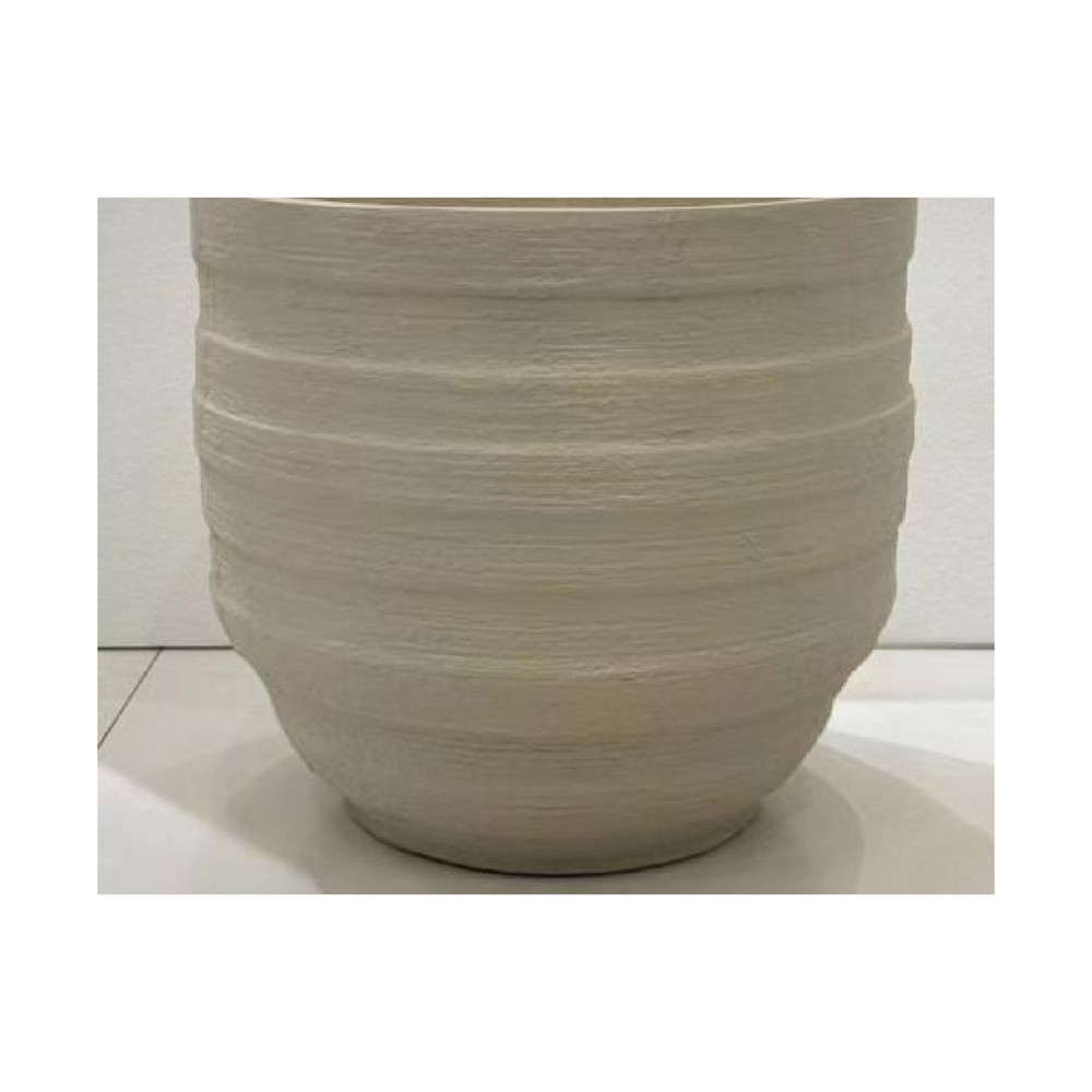 Layered Texture Cement Pot | NF24-373001