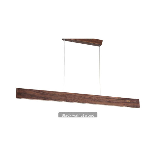 High-Narrow Solid Wood Linear Light | YNT