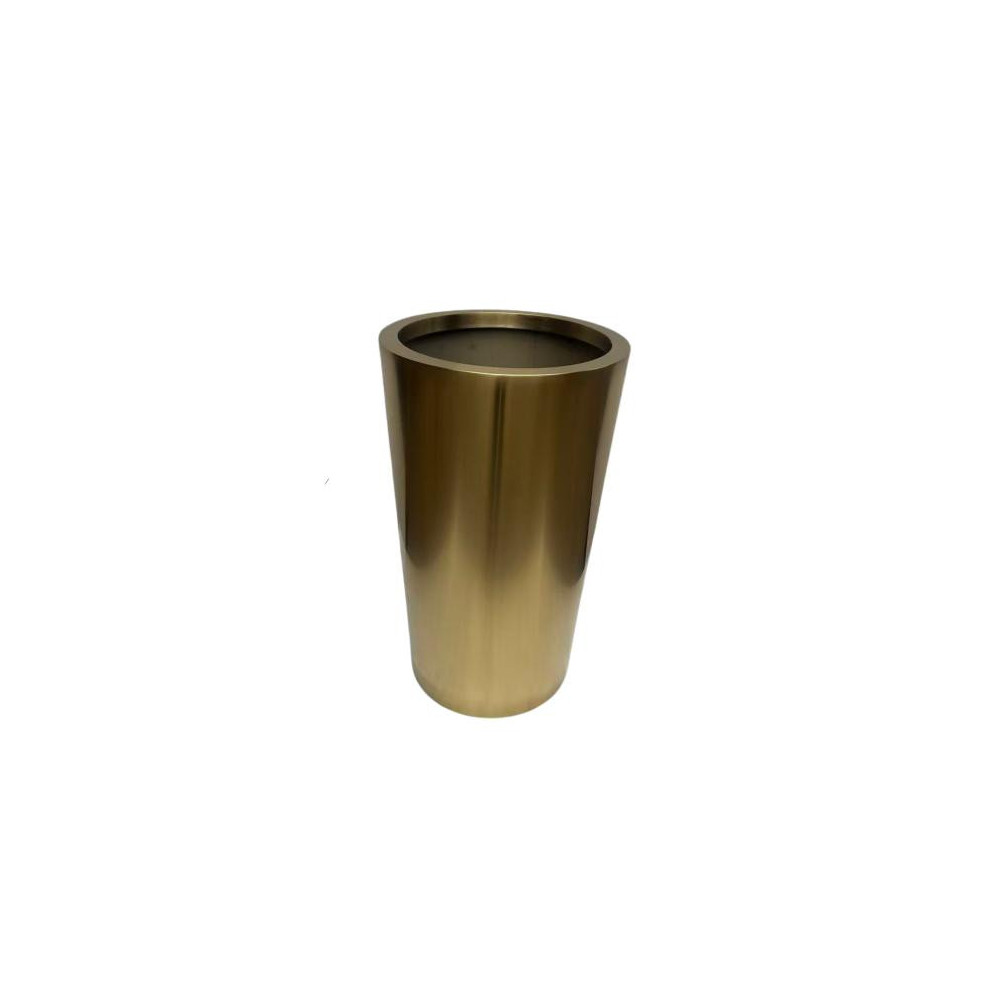 Tall Cylindrical Metal Planter - NF25-SZ182