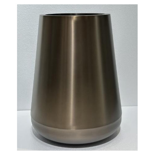 Tapered Cylindrical Metal Planter - NF23-429041