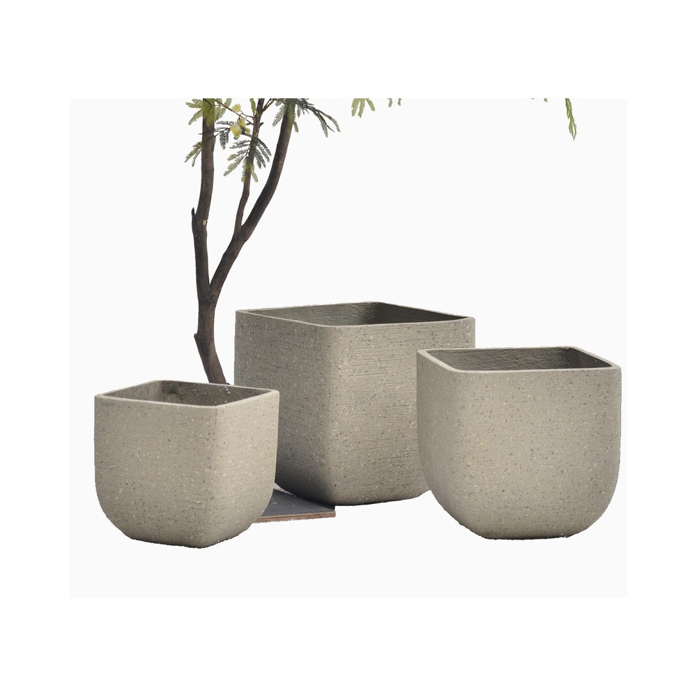 Geometric Cement Planter | Nifloral