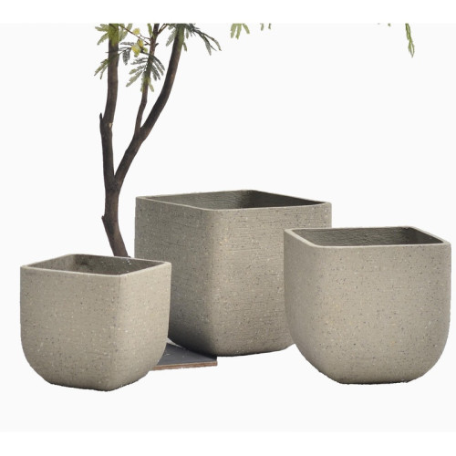 Geometric Cement Planter | Nifloral