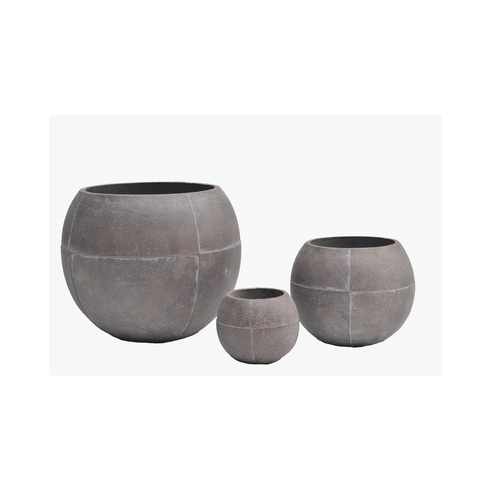 Rounded Cement Planter | Nifloral