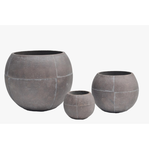 Rounded Cement Planter | Nifloral