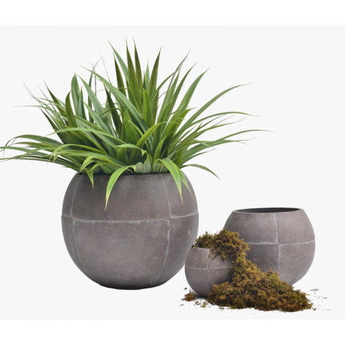 Rounded Cement Planter | Nifloral