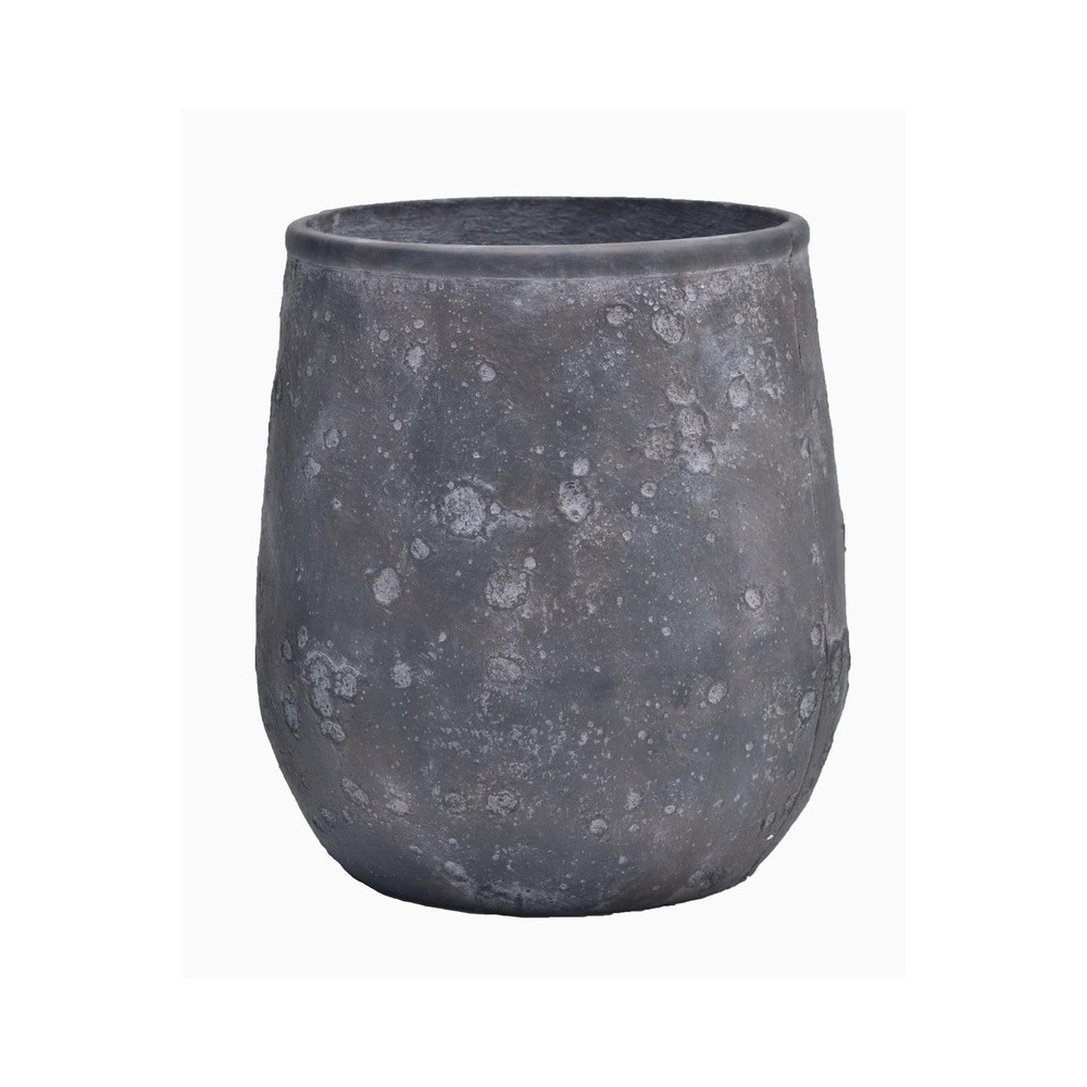 Tall Textured Cement Planter | Nifloral