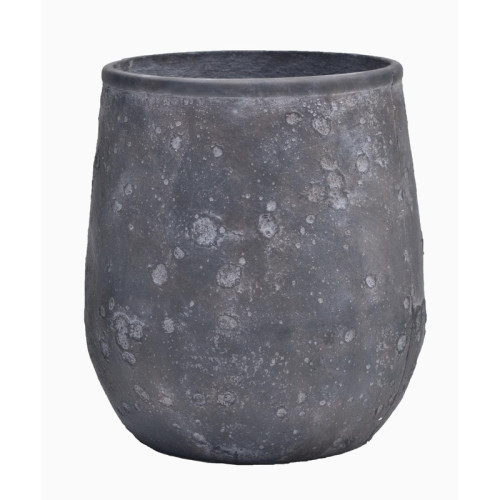 Tall Textured Cement Planter | Nifloral