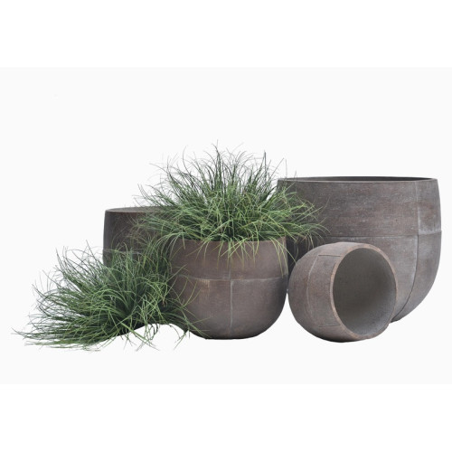 Circular Cement Planter | Nifloral