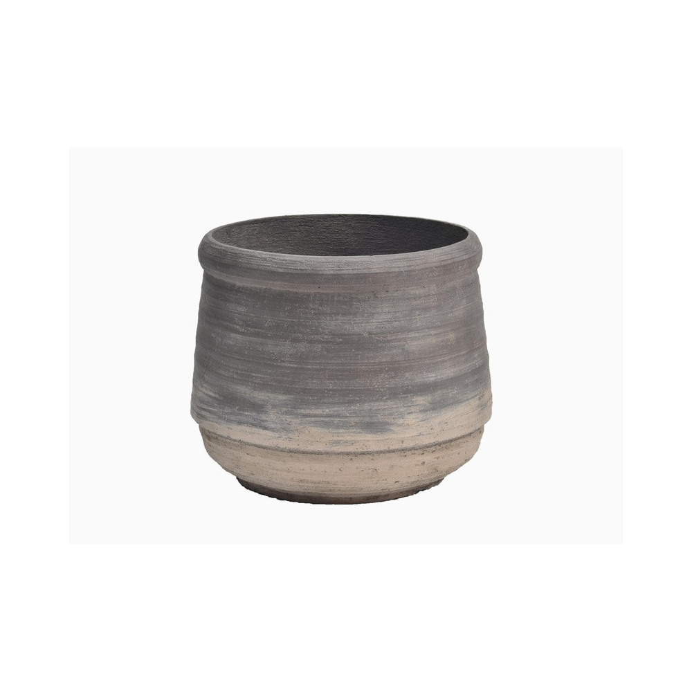 Layered Rim Cement Planter | Nifloral