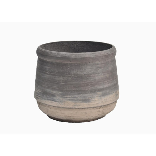 Layered Rim Cement Planter | Nifloral